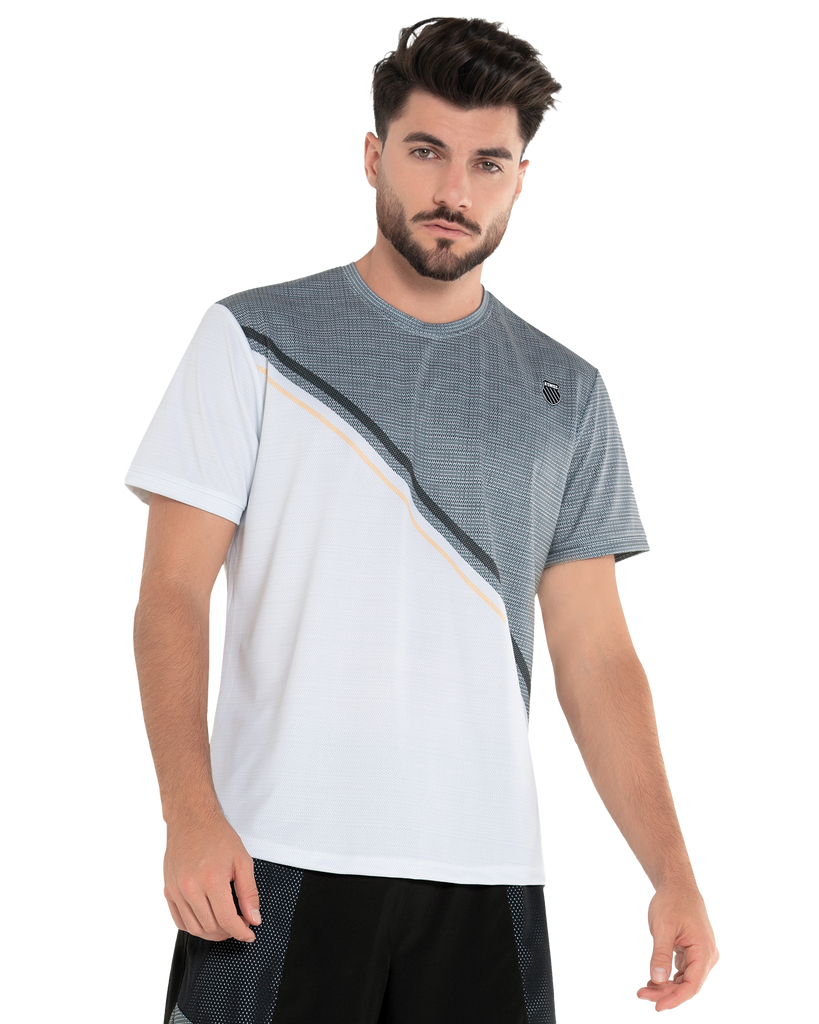 107725-020 | COLOR BLOCK S/S T-SHIRT | GRAY