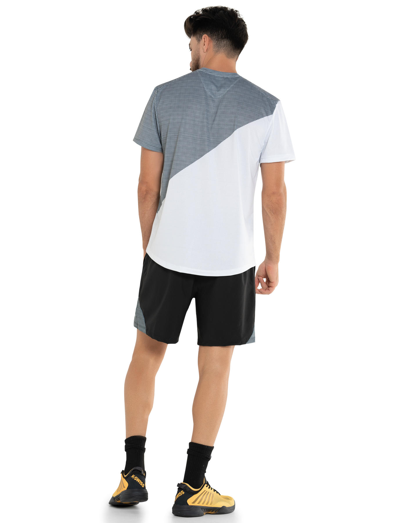 107725-020 | COLOR BLOCK S/S T-SHIRT | GRAU