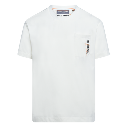 109355-156 | MCLAREN F1 TEAM CARS POCKET TEE | WHITE