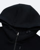 1713349-008 | K- SWISS X ANDREY RUBLEV UNISEX KUBE HOODED JACKET | BLACK