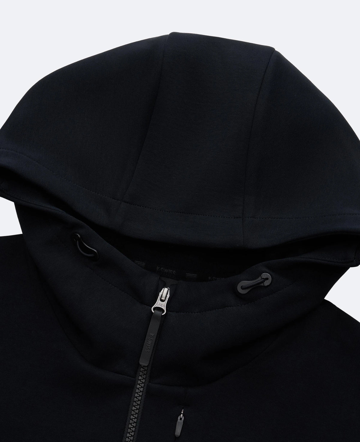1713349-008 | K- SWISS X ANDREY RUBLEV UNISEX KUBE HOODED JACKET | BLACK
