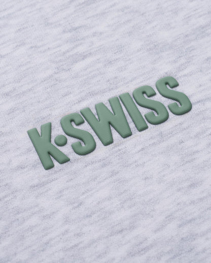 1713349-099 | K- SWISS X ANDREY RUBLEV UNISEX KUBE HOODED JACKET | GREY