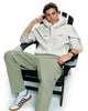 1713349-099 | K- SWISS X ANDREY RUBLEV UNISEX KUBE HOODED JACKET | GREY