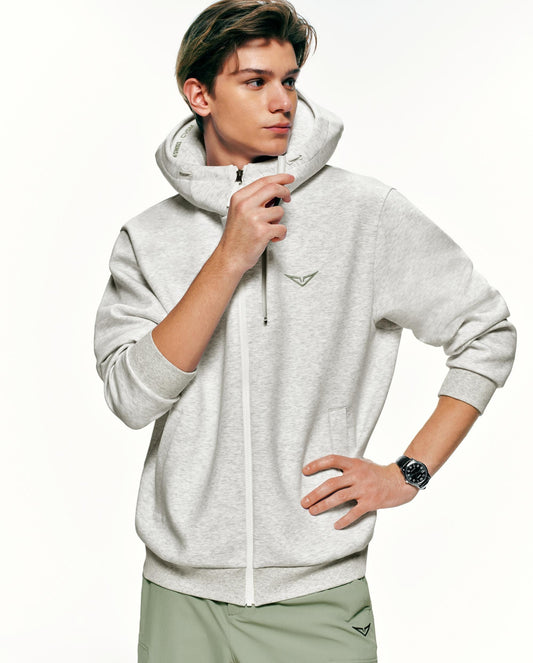1713349-099 | K-SWISS X ANDREY RUBLEV UNISEX KUBE KAPUZENJACKE | GRAU