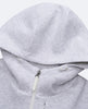 1713349-099 | K- SWISS X ANDREY RUBLEV UNISEX KUBE HOODED JACKET | GREY