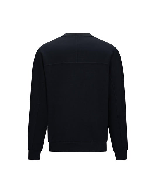 1713350-008 | K-SWISS X ANDREY RUBLEV UNISEX LOGO-SWEATSHIRT | BLACK