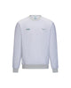 1713350-099 | K- SWISS X ANDREY RUBLEV UNISEX LOGO SWEATSHIRT | GREY