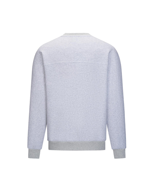 1713350-099 | K- SWISS X ANDREY RUBLEV UNISEX LOGO SWEATSHIRT | GRAU