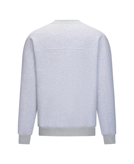 1713350-099 | K- SWISS X ANDREY RUBLEV UNISEX LOGO SWEATSHIRT | GREY