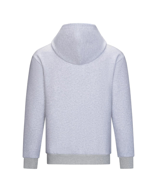 1713351-099 | K- SWISS X ANDREY RUBLEV UNISEX LOGO HOODIE | GREY