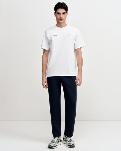 1713352-101 | K- SWISS X ANDREY RUBLEV UNISEX LOOSE FIT T-SHIRT | WHITE