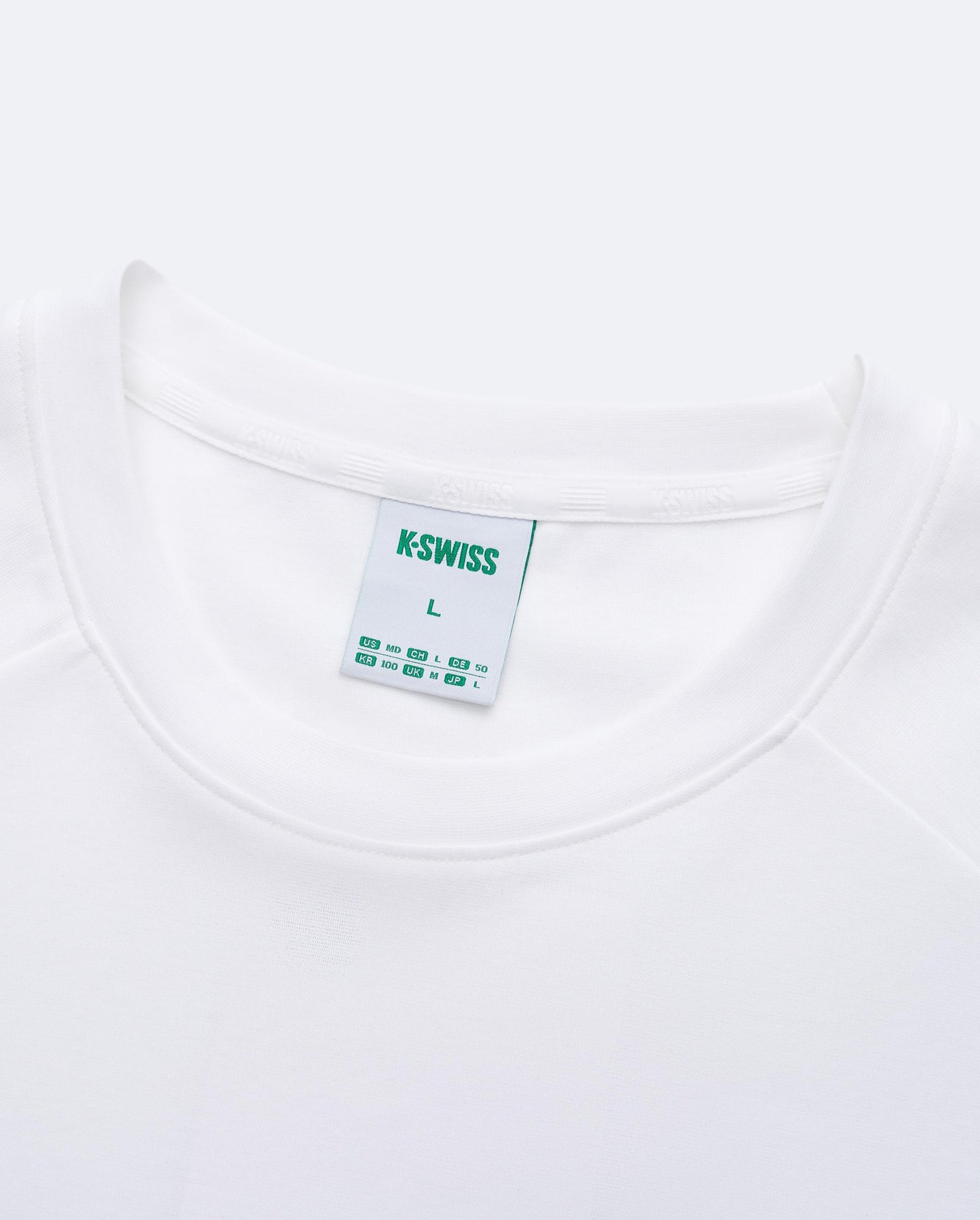1713352-101 | K- SWISS X ANDREY RUBLEV UNISEX LOOSE FIT T-SHIRT | WHITE
