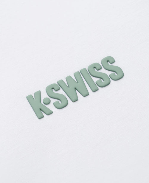 1713352-101 | K- SWISS X ANDREY RUBLEV UNISEX LOOSE FIT T-SHIRT | WHITE - K-Swiss EU - 6