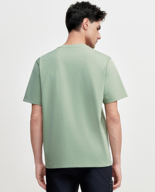 1713352-207 | K-SWISS X ANDREY RUBLEV UNISEX LOOSE FIT T-SHIRT | KHAKI