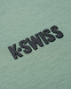1713352-207 | K-SWISS X ANDREY RUBLEV UNISEX LOOSE FIT T-SHIRT | KHAKI