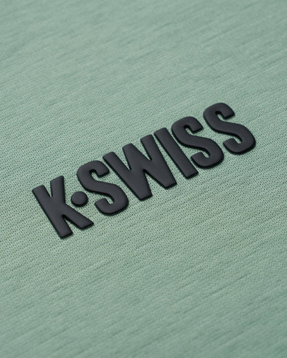 1713352-207 | K-SWISS X ANDREY RUBLEV UNISEX LOOSE FIT T-SHIRT | KHAKI