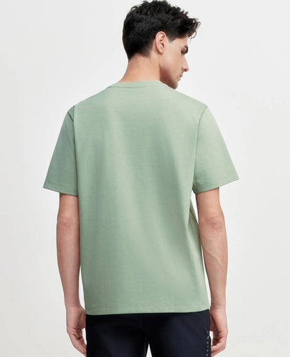 1713352-207 | K- SWISS X ANDREY RUBLEV UNISEX LOOSE FIT T-SHIRT | KHAKI