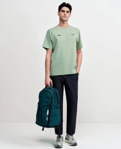 1713352-207 | K- SWISS X ANDREY RUBLEV UNISEX LOOSE FIT T-SHIRT | KHAKI