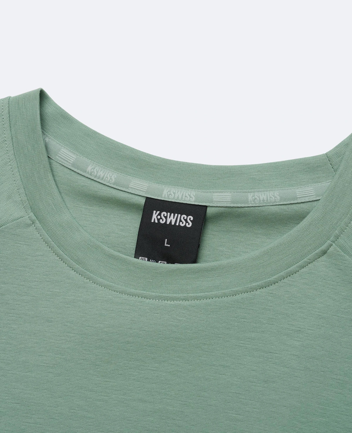 1713352-207 | K- SWISS X ANDREY RUBLEV UNISEX LOOSE FIT T-SHIRT | KHAKI