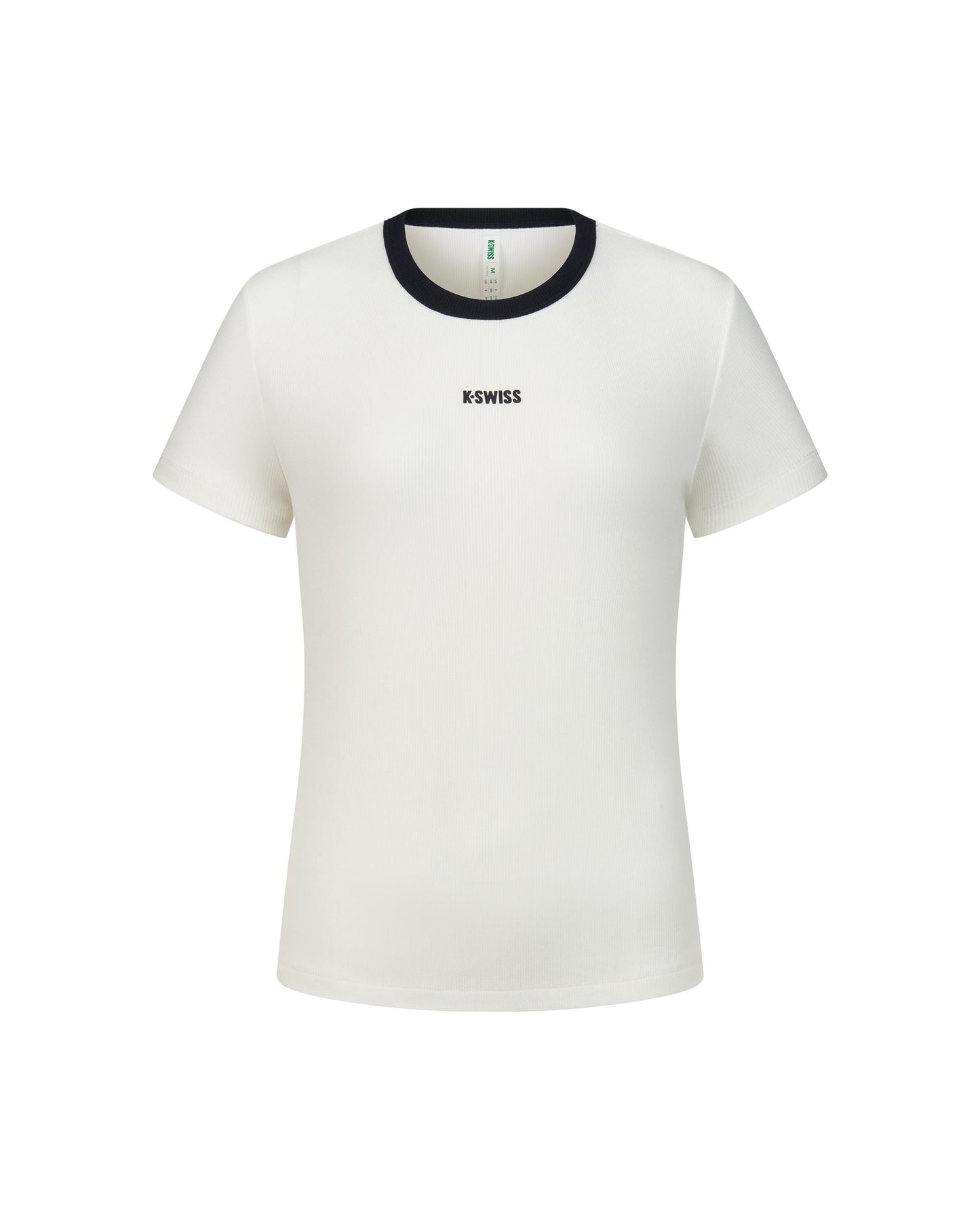 1911548-161 | SOFT TEE K-SWISS LOGO | WEISS
