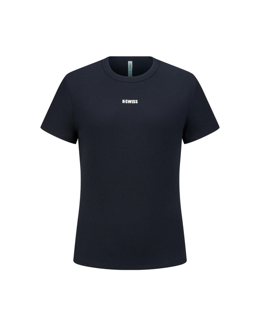 1911548-401 | WEICHES T-SHIRT K-SWISS LOGO | MARINE