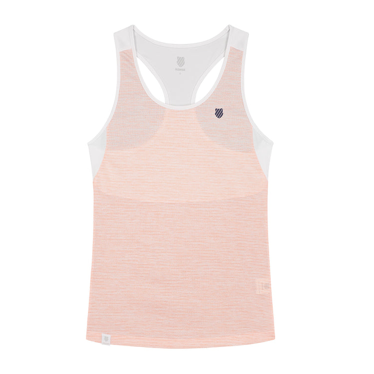 194938-817 | HYPERCOURT SPEED TANK 3 | PEACH MELANGE / WHITE