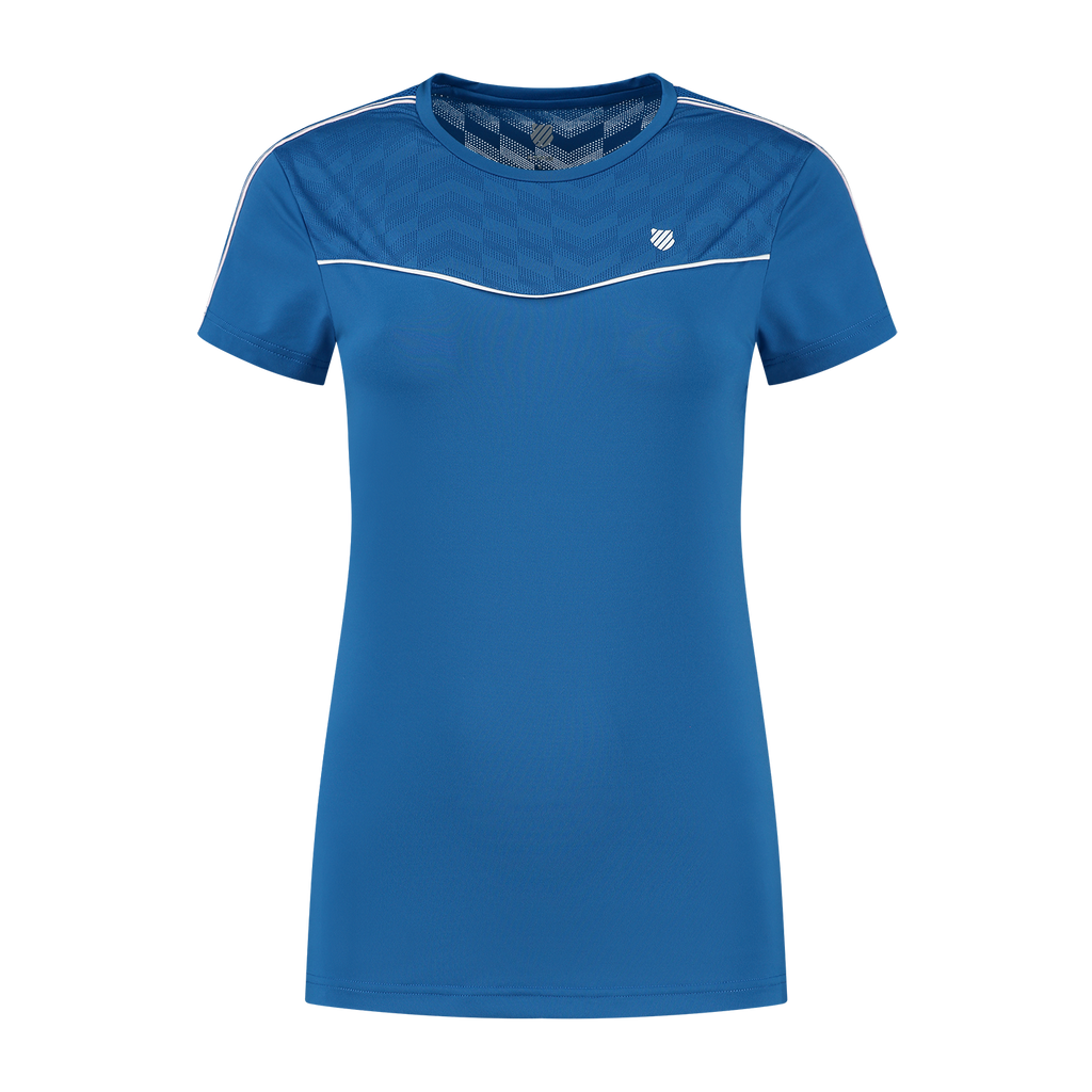 195814-452 | HYPERCOURT ROUND NECK TOP MESH