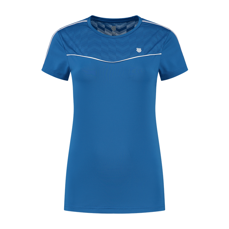 195814-452 | HYPERCOURT ROUND NECK TOP MESH
