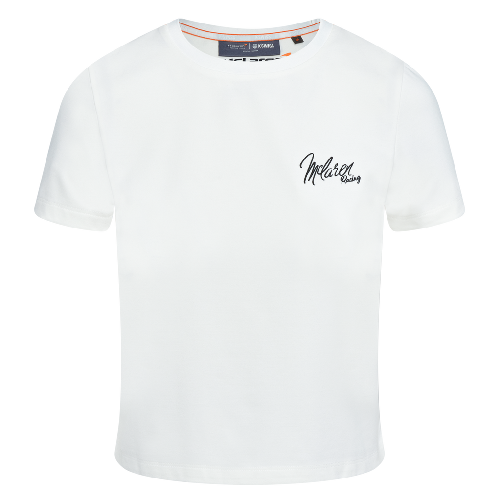 199353-156 | THE MCLAREN F1 TEAM CROP | WHITE