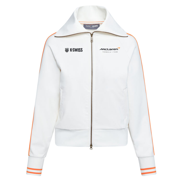 199354-156 | MCLAREN VINTAGE SOFT TRACK JACKET | WHITE