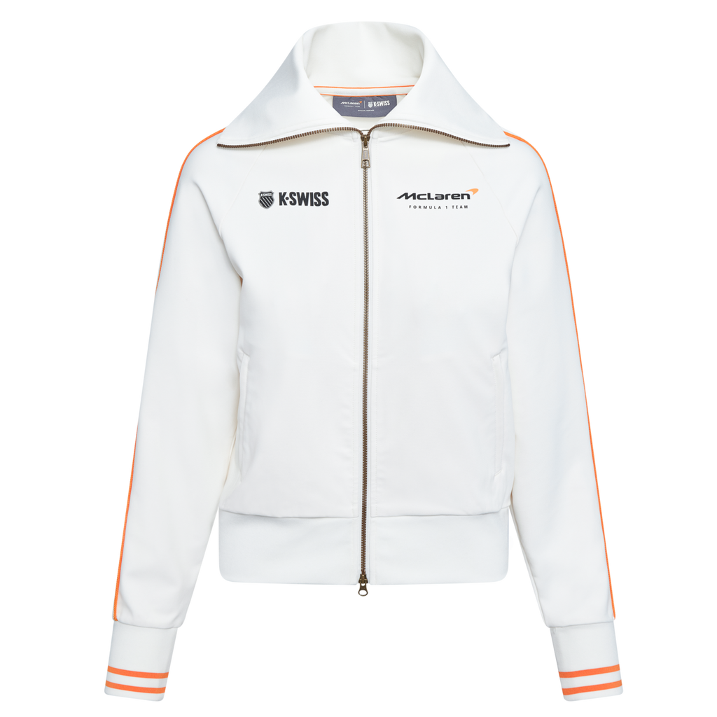 199354-156 | MCLAREN F1 TEAM VINTAGE SOFT TRACK JACKET | WHITE
