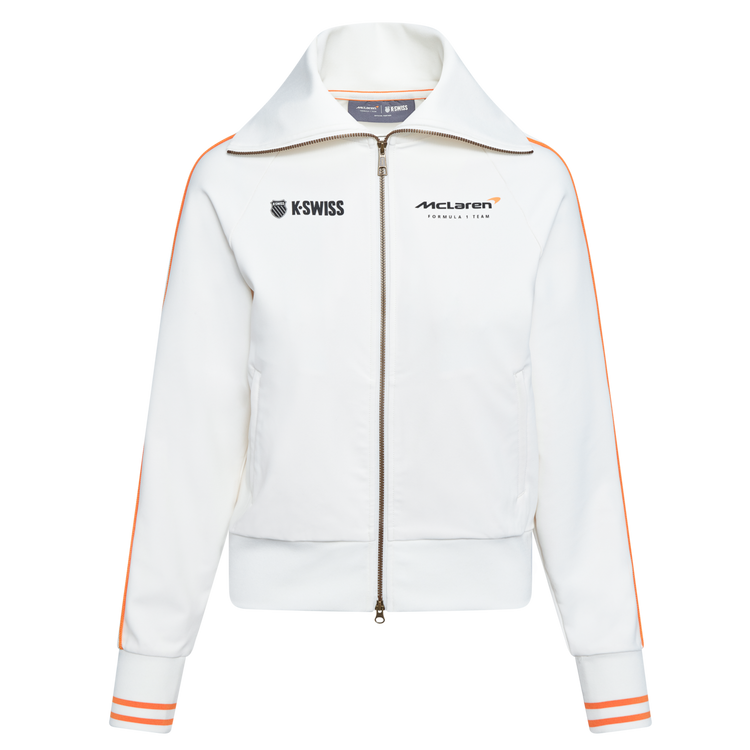 199354-156 | MCLAREN F1 TEAM VINTAGE SOFT TRACK JACKET | WHITE