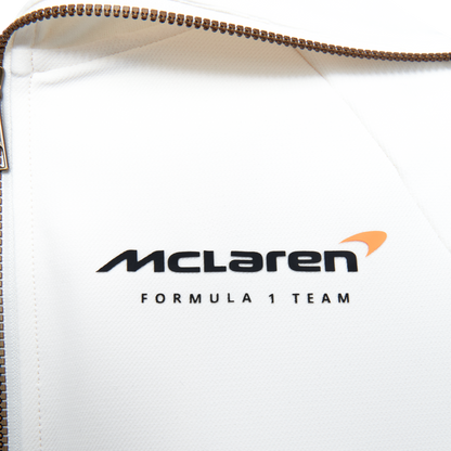 199354-156 | MCLAREN F1 TEAM VINTAGE SOFT TRACK JACKET | WHITE