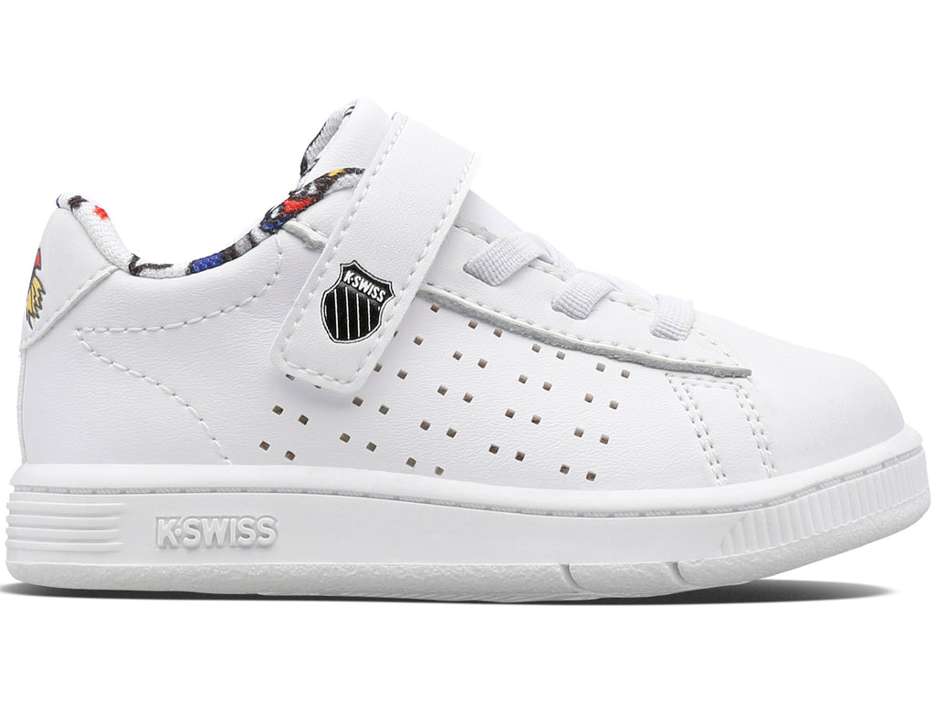 26808-164-M | COURT CASPER VLC | WHITE/ROCKETS