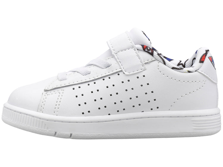26808-164-M | COURT CASPER VLC | WHITE/ROCKETS