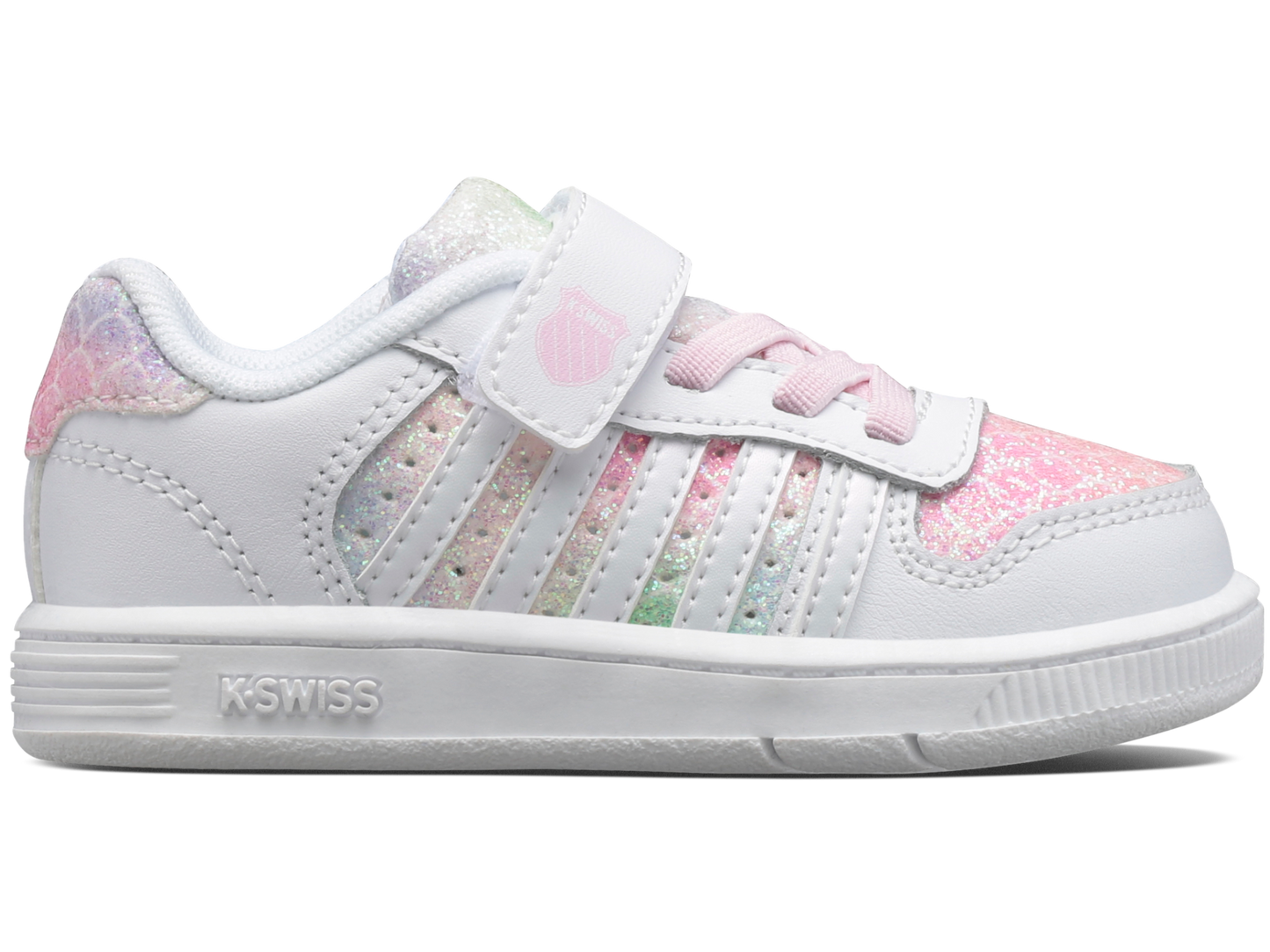 27006-917-M | COURT PALISADES STRAP | WEISS/MEERJUNGFRAUENGLITZER