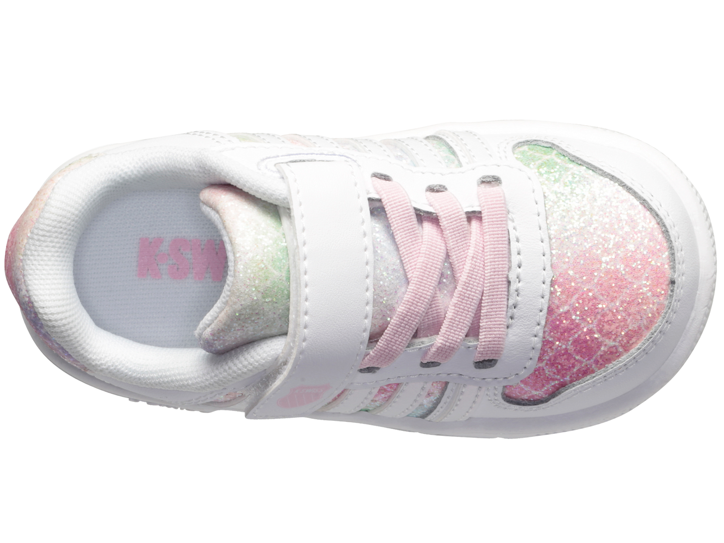 27006-917-M | COURT PALISADES STRAP | WEISS/MEERJUNGFRAUENGLITZER