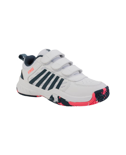 54495-129-M | COURT EXPRESS 2 STRAP | WHITE/STARGAZER/NEON BLAZE