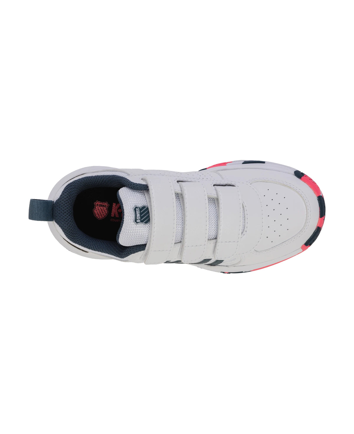 54495-129-M | COURT EXPRESS 2 STRAP | WHITE/STARGAZER/NEON BLAZE