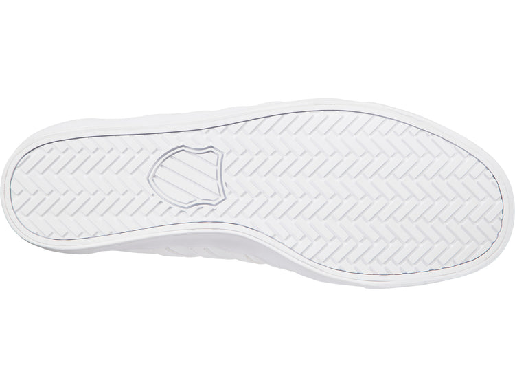 75487-160-M | ADDISON VULC LTR | WHITE/HIGH RISK RED