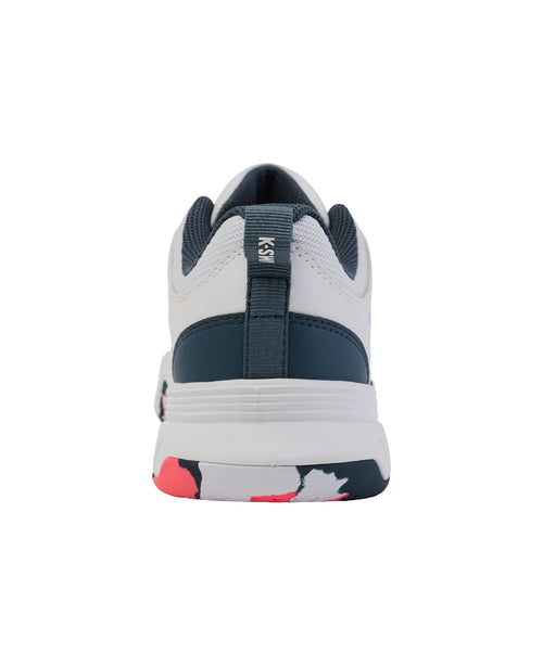 84428-129-M | COURT EXPRESS 2 | WHITE/STARGAZER/NEON BLAZE - K-Swiss EU - 4