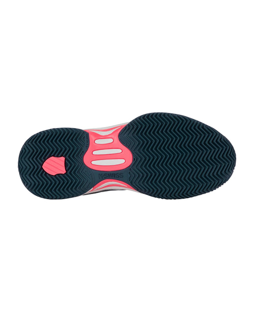 86614-129-M | HYPERCOURT EXPRESS 2 CLAY | WHITE/STARGAZER/NEON BLAZE - K-Swiss EU - 6