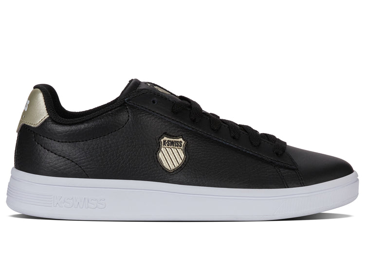 94412-015-M | COURT SHIELD II | BLACK/CHAMPAGNE/WHITE