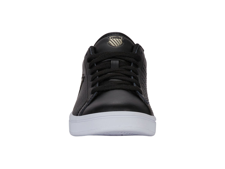 94412-015-M | COURT SHIELD II | BLACK/CHAMPAGNE/WHITE