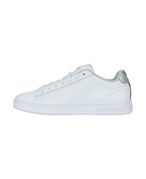 94412-178-M | COURT SHIELD II | WHITE/SILVER/WHITE - K-Swiss EU - 5
