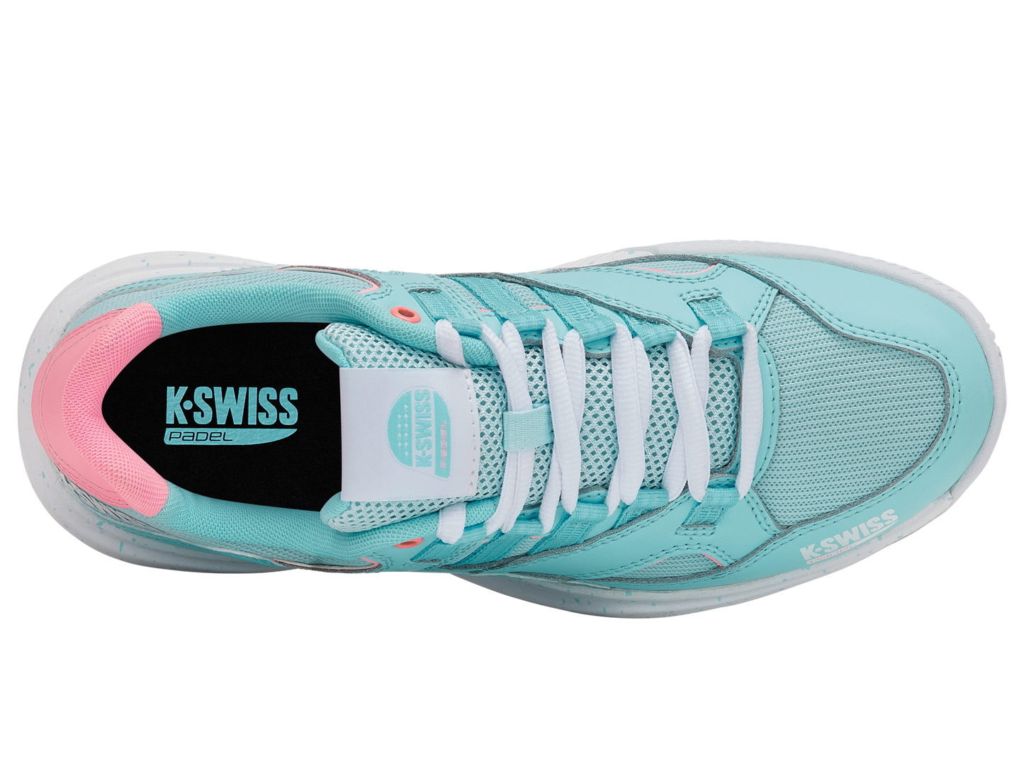 94435-412-M | TURA TEAM PADEL | SOFT NEON BLUE/WHITE/BLUE GLOW