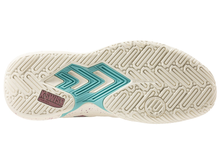 94435-966-M | TURA TEAM PADEL | SNOW WHITE/LILAS/PASTEL TURQUOISE
