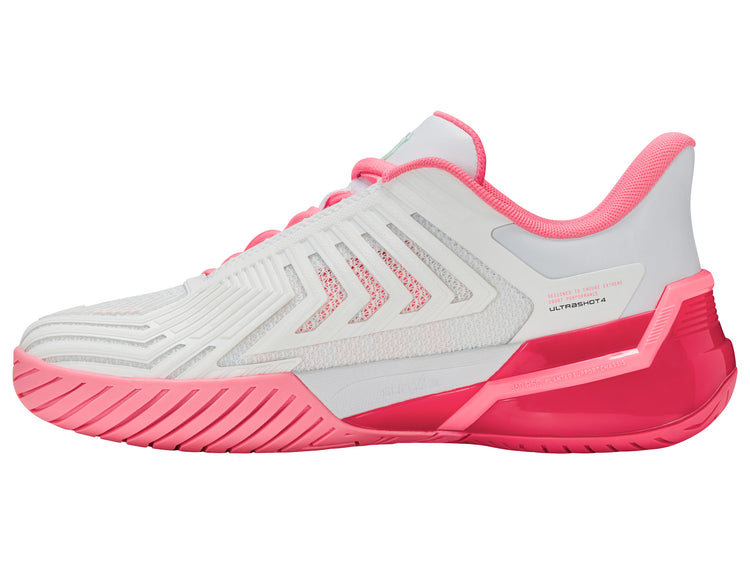 94437-162-M | ULTRASHOT 4 | WHITE/NEON PASTEL PINK/HOT NEON PINK