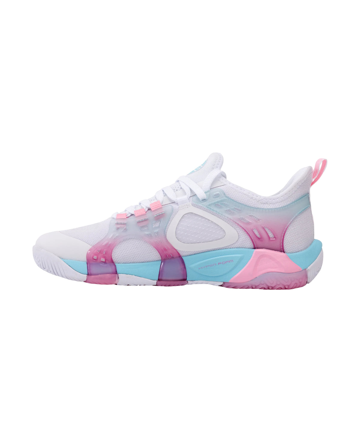 94597-146-M | K-FRAME PADEL | WHITE/SOFT NEON BLUE/NEON BUBLE GUM