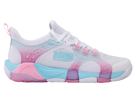 94597-146-M | K-FRAME PADEL | WEISS/SOFT NEONBLAU/NEON BUBBLE GUM